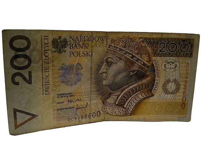 polská bankovka s králem Zikmundem
